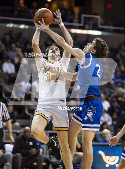 Thumbnail 3 in Highlands vs Cooper (2024 9th Region Boys Basketball Tournament) photogallery.