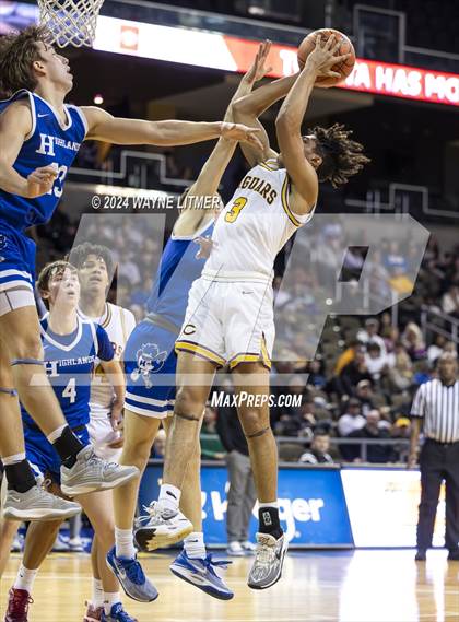 Thumbnail 3 in Highlands vs Cooper (2024 9th Region Boys Basketball Tournament) photogallery.
