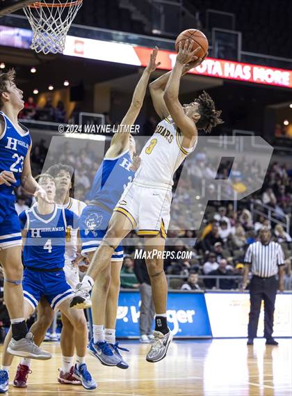 Thumbnail 1 in Highlands vs Cooper (2024 9th Region Boys Basketball Tournament) photogallery.