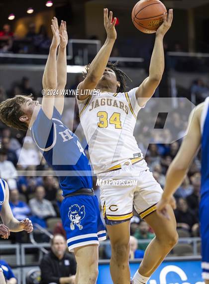 Thumbnail 2 in Highlands vs Cooper (2024 9th Region Boys Basketball Tournament) photogallery.