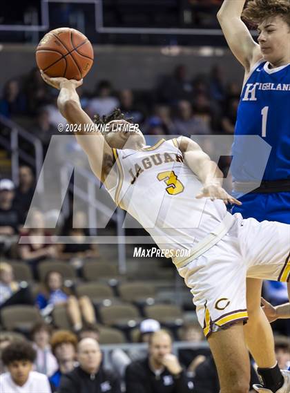 Thumbnail 2 in Highlands vs Cooper (2024 9th Region Boys Basketball Tournament) photogallery.