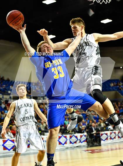 Thumbnail 2 in Izard County vs. Guy-Perkins (AAA 1A Final) photogallery.