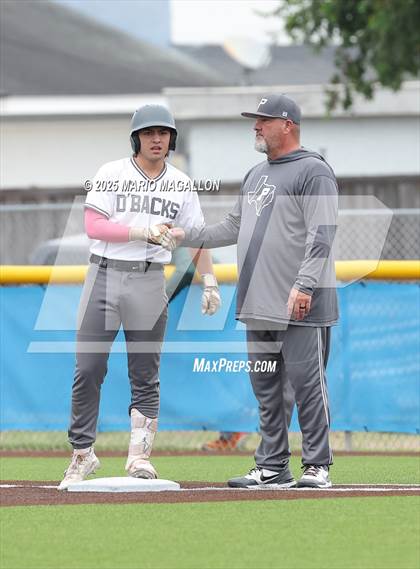 Thumbnail 2 in Pioneer vs. Harlingen South (UIL Baseball Bi-District 5A D2) photogallery.