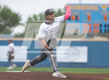 Thumbnail 3 in Pioneer vs. Harlingen South (UIL Baseball Bi-District 5A D2) photogallery.