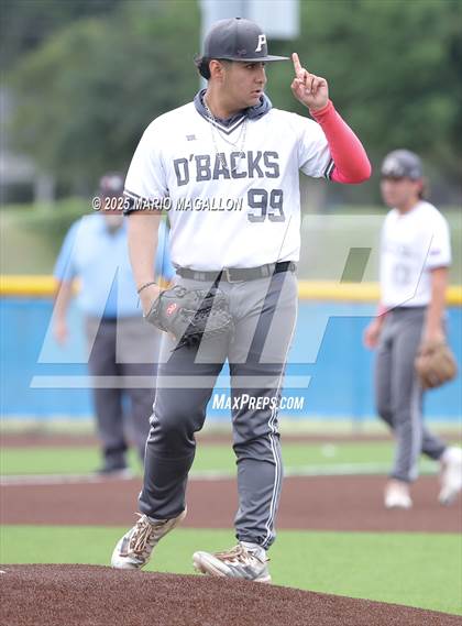 Thumbnail 2 in Pioneer vs. Harlingen South (UIL Baseball Bi-District 5A D2) photogallery.