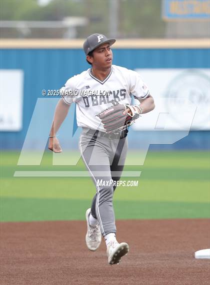 Thumbnail 3 in Pioneer vs. Harlingen South (UIL Baseball Bi-District 5A D2) photogallery.