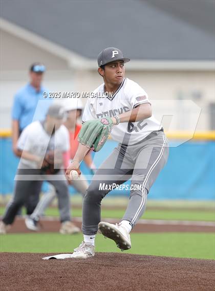 Thumbnail 2 in Pioneer vs. Harlingen South (UIL Baseball Bi-District 5A D2) photogallery.