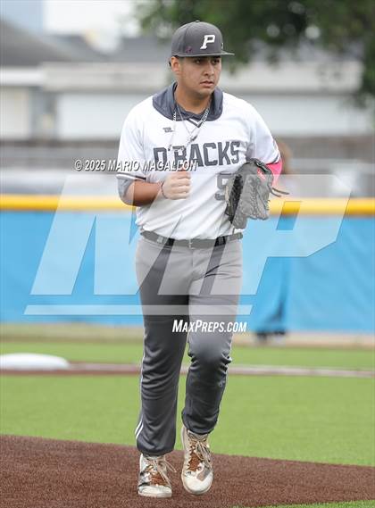 Thumbnail 2 in Pioneer vs. Harlingen South (UIL Baseball Bi-District 5A D2) photogallery.