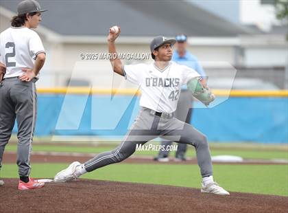 Thumbnail 3 in Pioneer vs. Harlingen South (UIL Baseball Bi-District 5A D2) photogallery.