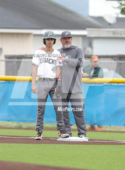 Thumbnail 2 in Pioneer vs. Harlingen South (UIL Baseball Bi-District 5A D2) photogallery.