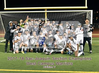 Thumbnail 2 in West Campus vs. Escalon (CIF SJS D5 Final) photogallery.