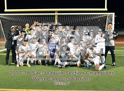 Thumbnail 3 in West Campus vs. Escalon (CIF SJS D5 Final) photogallery.