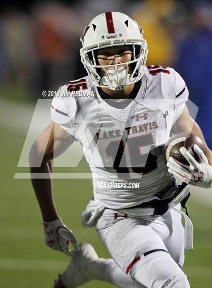 Thumbnail 2 in Lake Travis vs. Westlake (UIL 6A Quarterfinal) photogallery.