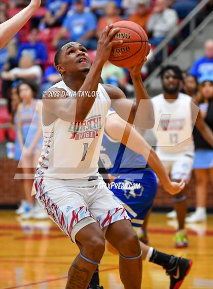 Thumbnail 1 in Krum vs. Hirschi (UIL 4A Region I Quarterfinal) photogallery.