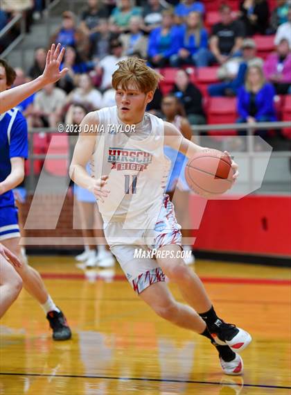 Thumbnail 3 in Krum vs. Hirschi (UIL 4A Region I Quarterfinal) photogallery.