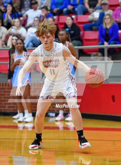 Thumbnail 2 in Krum vs. Hirschi (UIL 4A Region I Quarterfinal) photogallery.