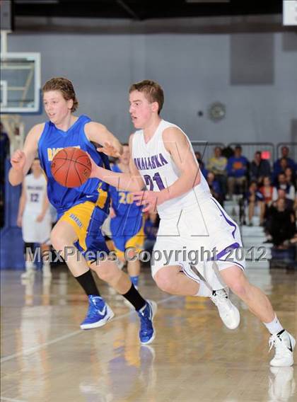 Thumbnail 3 in Rice Lake vs. Onalaska (WIAA D2 Sectional Semifinal) photogallery.