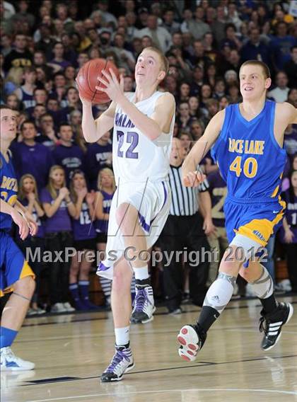 Thumbnail 3 in Rice Lake vs. Onalaska (WIAA D2 Sectional Semifinal) photogallery.