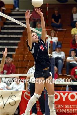 Thumbnail 2 in Notre Dame Academy vs Harvard Westlake (D3-A Section Final) photogallery.