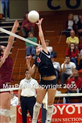 Thumbnail 1 in Notre Dame Academy vs Harvard Westlake (D3-A Section Final) photogallery.