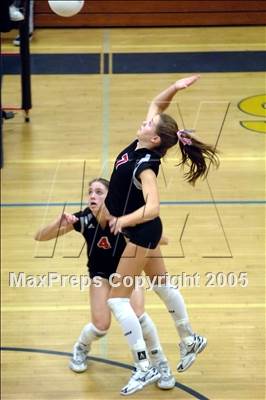 Thumbnail 2 in Notre Dame Academy vs Harvard Westlake (D3-A Section Final) photogallery.
