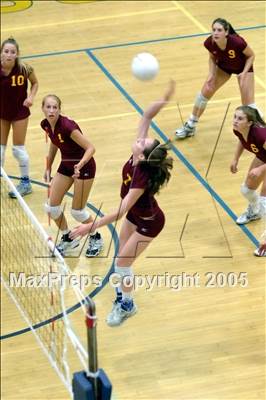 Thumbnail 3 in Notre Dame Academy vs Harvard Westlake (D3-A Section Final) photogallery.