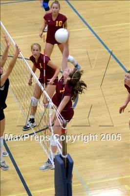 Thumbnail 2 in Notre Dame Academy vs Harvard Westlake (D3-A Section Final) photogallery.