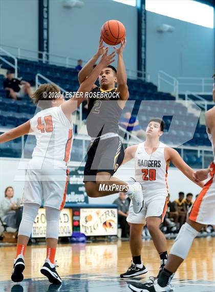 Thumbnail 3 in Karnes City vs Yorktown (Goliad Tournament) photogallery.