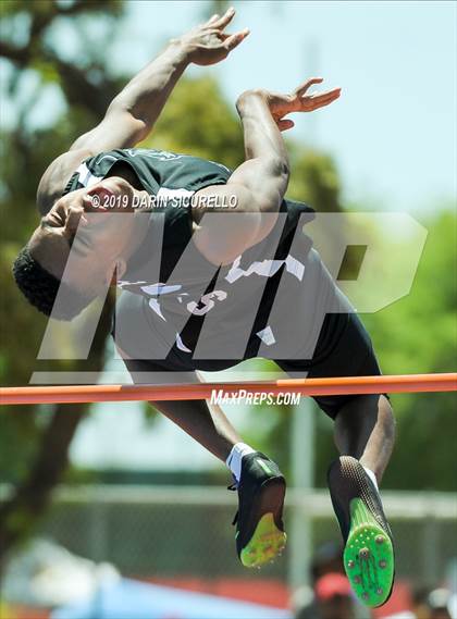 Thumbnail 2 in AIA Track & Field Championships-Fri (Boys High Jump) photogallery.