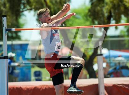Thumbnail 1 in AIA Track & Field Championships-Fri (Boys High Jump) photogallery.