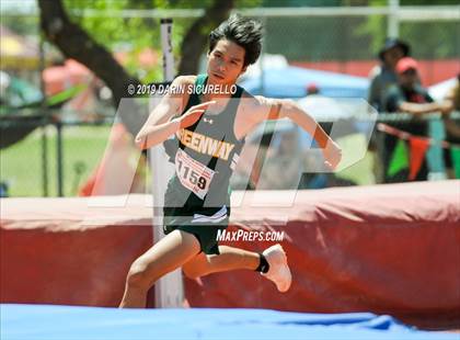 Thumbnail 2 in AIA Track & Field Championships-Fri (Boys High Jump) photogallery.