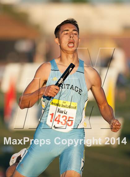 Thumbnail 3 in Arcadia Invitational (Boys Events) photogallery.
