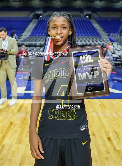 Thumbnail 2 in Summer Creek vs. Cedar Hill (UIL 6A Basketball Division I Final Medal Ceremony) photogallery.