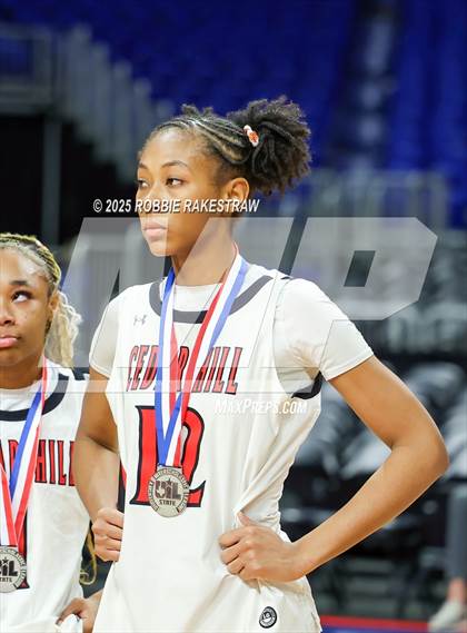 Thumbnail 2 in Summer Creek vs. Cedar Hill (UIL 6A Basketball Division I Final Medal Ceremony) photogallery.