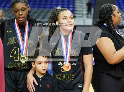 Thumbnail 2 in Summer Creek vs. Cedar Hill (UIL 6A Basketball Division I Final Medal Ceremony) photogallery.