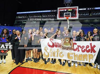 Thumbnail 2 in Summer Creek vs. Cedar Hill (UIL 6A Basketball Division I Final Medal Ceremony) photogallery.
