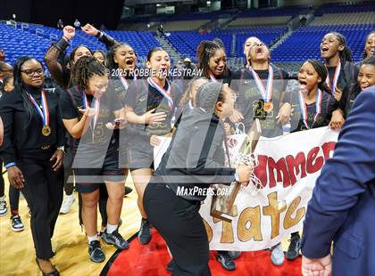 Thumbnail 1 in Summer Creek vs. Cedar Hill (UIL 6A Basketball Division I Final Medal Ceremony) photogallery.