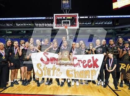 Thumbnail 3 in Summer Creek vs. Cedar Hill (UIL 6A Basketball Division I Final Medal Ceremony) photogallery.