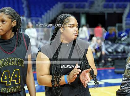 Thumbnail 2 in Summer Creek vs. Cedar Hill (UIL 6A Basketball Division I Final Medal Ceremony) photogallery.