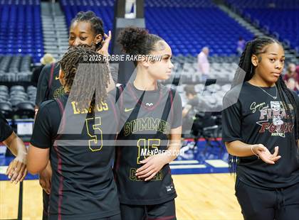 Thumbnail 3 in Summer Creek vs. Cedar Hill (UIL 6A Basketball Division I Final Medal Ceremony) photogallery.