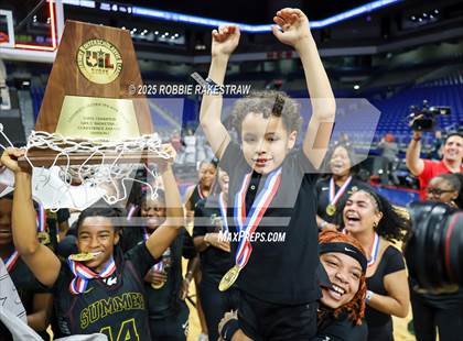 Thumbnail 2 in Summer Creek vs. Cedar Hill (UIL 6A Basketball Division I Final Medal Ceremony) photogallery.