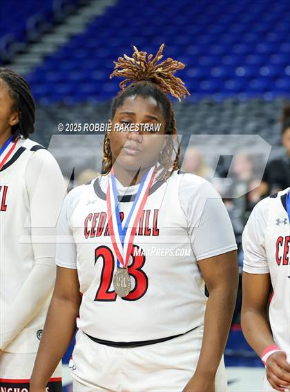 Thumbnail 3 in Summer Creek vs. Cedar Hill (UIL 6A Basketball Division I Final Medal Ceremony) photogallery.