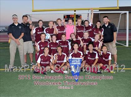 Thumbnail 1 in Woodcreek vs. Del Oro (CIF SJS D2 Final) photogallery.