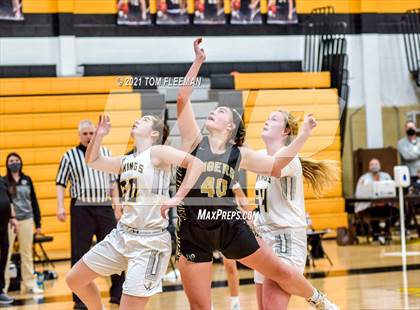 Thumbnail 2 in Blue Valley vs Shawnee Mission West (KSHSAA 6A Sub-State Playoff) photogallery.