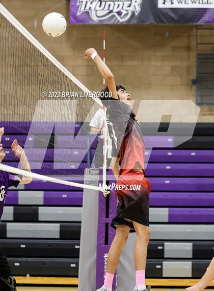 Thumbnail 2 in Stargate School vs. Denver East (CHSAA 5A Region 1) photogallery.