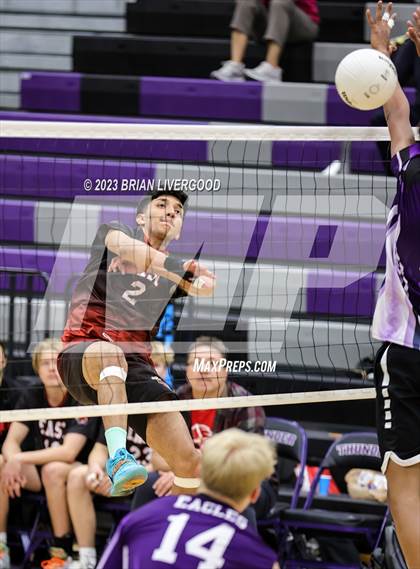 Thumbnail 3 in Stargate School vs. Denver East (CHSAA 5A Region 1) photogallery.