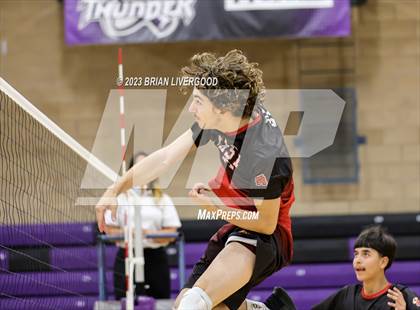 Thumbnail 2 in Stargate School vs. Denver East (CHSAA 5A Region 1) photogallery.