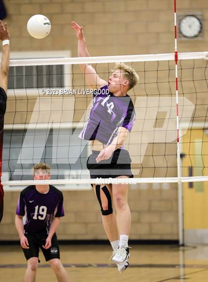Thumbnail 1 in Stargate School vs. Denver East (CHSAA 5A Region 1) photogallery.