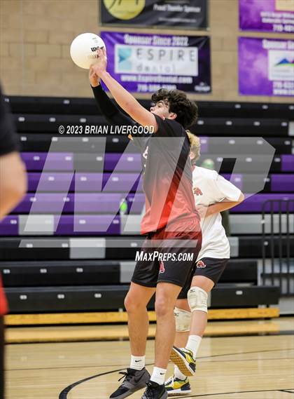 Thumbnail 2 in Stargate School vs. Denver East (CHSAA 5A Region 1) photogallery.
