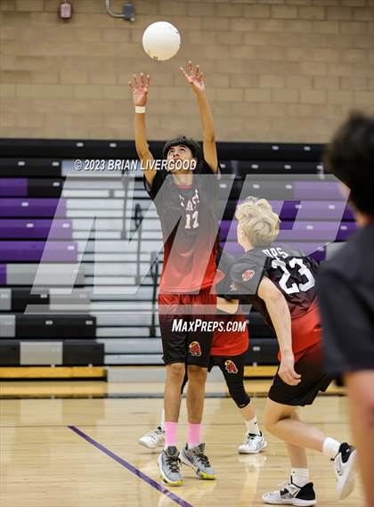 Thumbnail 3 in Stargate School vs. Denver East (CHSAA 5A Region 1) photogallery.